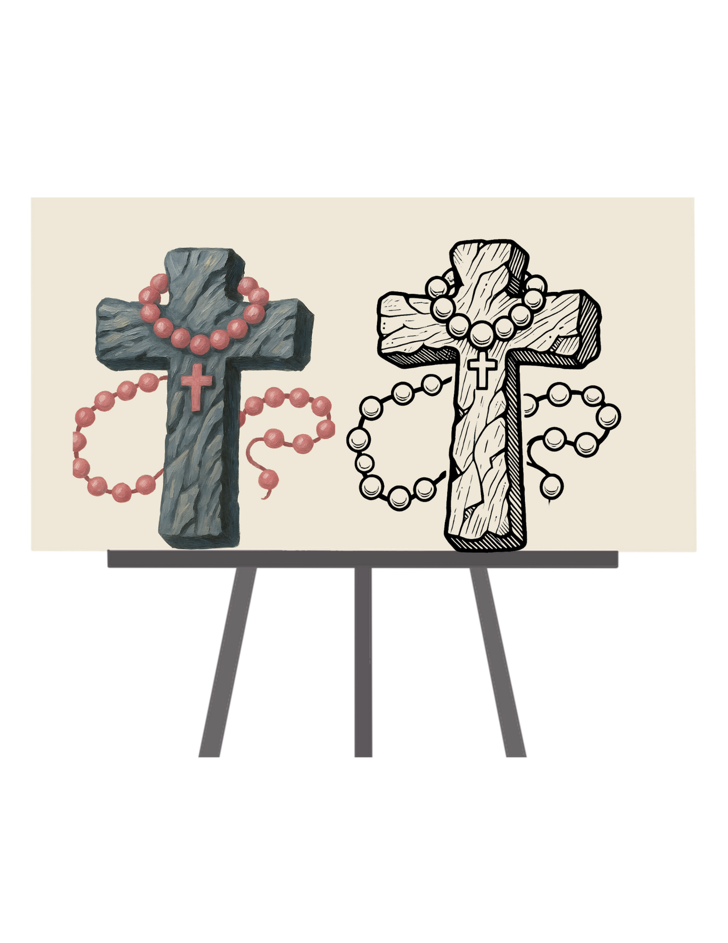 Cross of Pearls