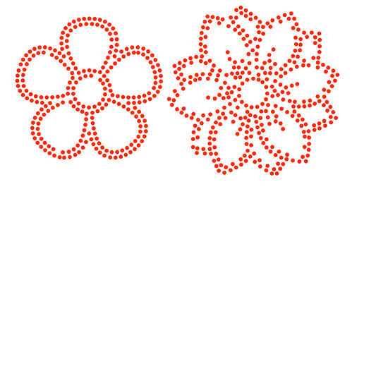 Rhinestone Custom Pre-Cut Template