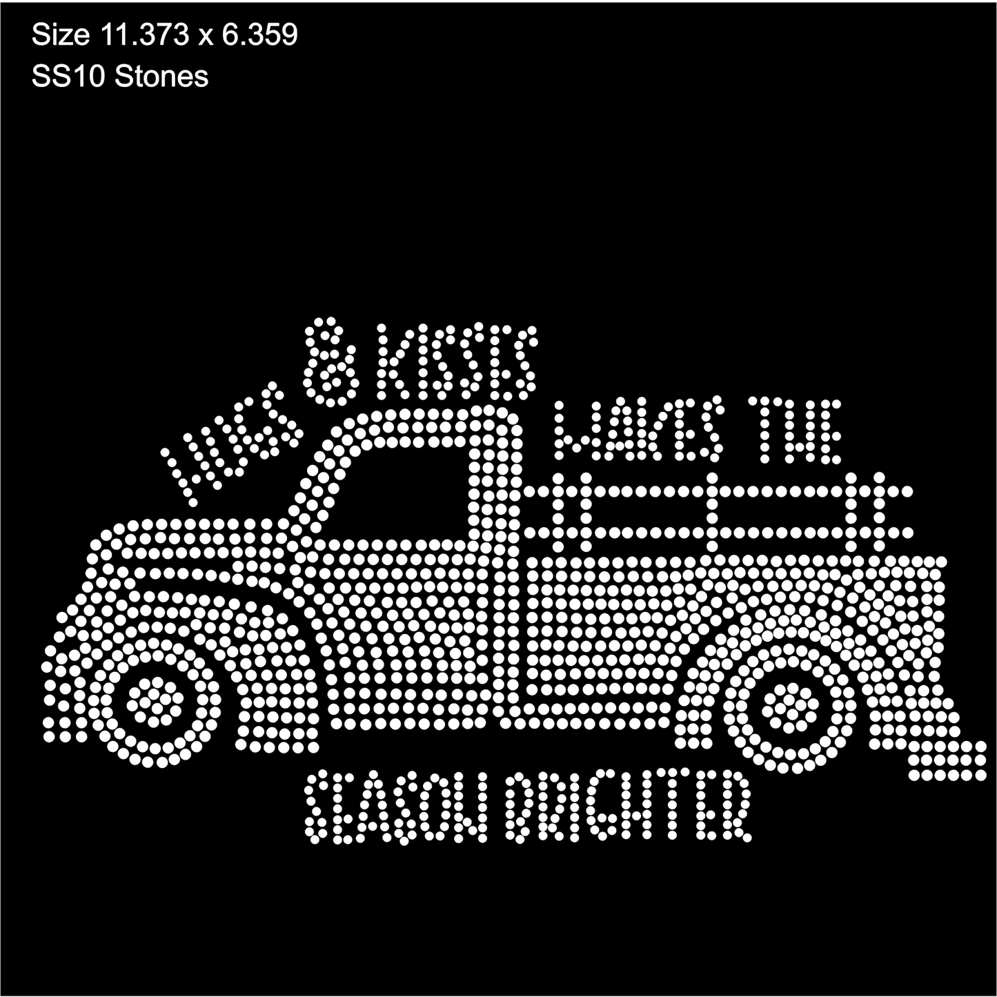 Rhinestone Pre-Cut Template